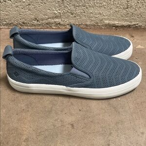 Sperry Slip-On Perforated Casual Sneaker - Blue